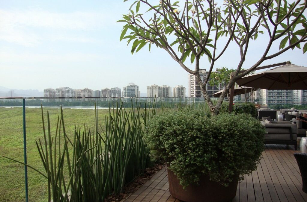 Menos concreto: Shopping tem área verde e vista para a Barra da Tijuca