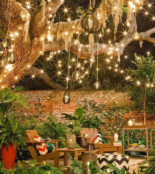 Idéias para ambientar festas no jardim neste final de ano