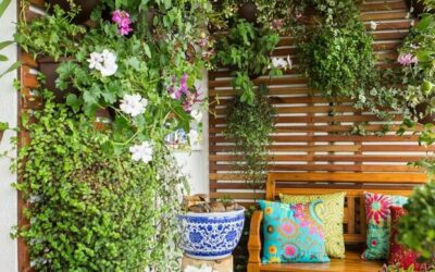 Inspire-se em jardins criados em sacadas de apartamento!