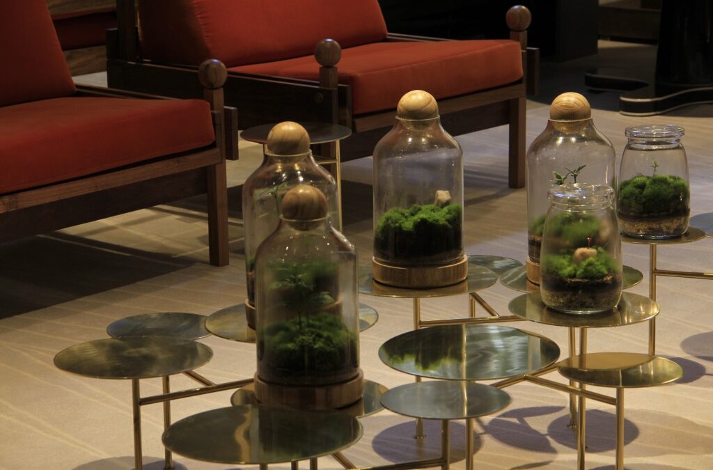 Na Casa Cor SP 2016 os terrários enfeitam os espaços