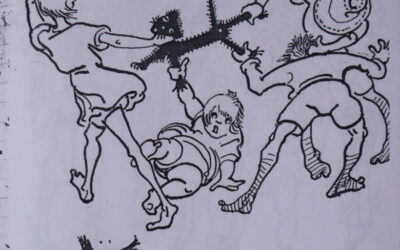 Ilustrações de Lutzenberger retratam a infância do ambientalista