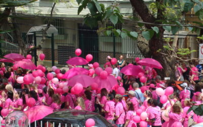 Adesivos do bem no Outubro Rosa