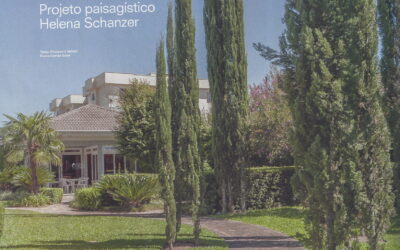 Jardim residencial na revista Paisagismo & Jardinagem